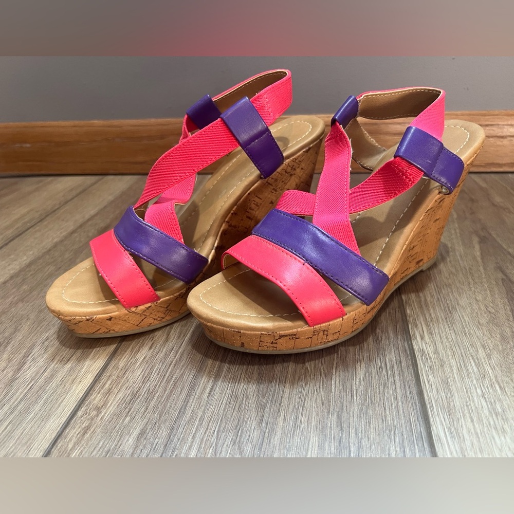 Colorful Women's Wedge Sandals